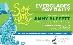 Jimmy Buffet to perform at the Everglades Day Rally on April 